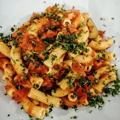 Penne arrabbiata